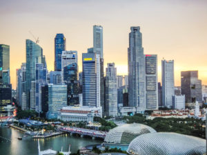 Skyline Singapur