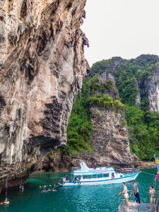 cliff jumping thailand