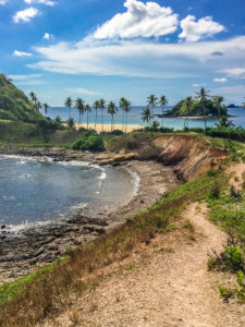 Zwei Strände in Philippinen