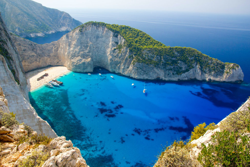 Griechenland Navagio Strand - Flüge ab Altenrhein