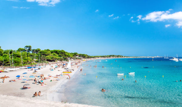 Ibiza las salinas beach