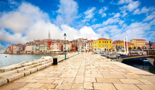 Kroatien - Old Istrian town in Porec