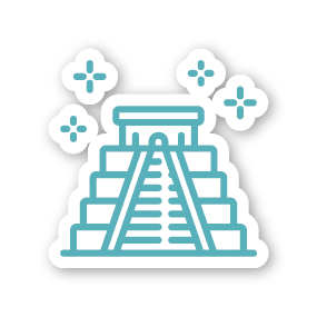 Mittelamerikareisen - Maya Tempel ICON