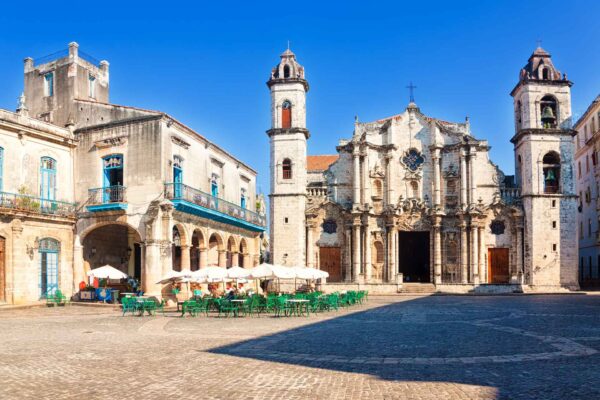 Kuba die Kathedrale von Havanna