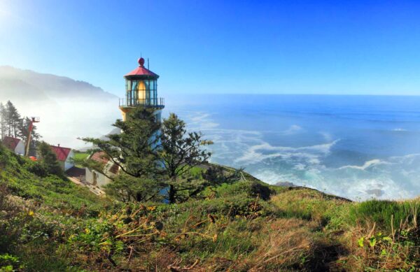 Heceta Leuchtturm Kueste Oregon Nordamerikareisen