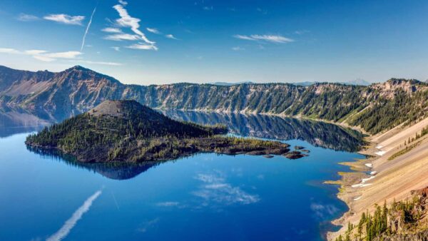 Kratersee Nationalpark Oregon Nordamerikareisen