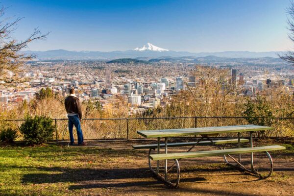 Pittock Mansion Portland Oregon Nordamerikareisen