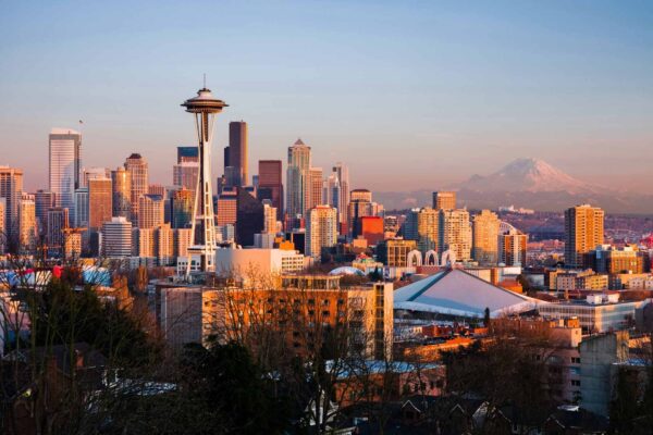 Seattle skyline Nordamerikareisen