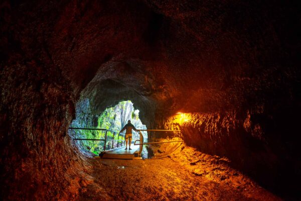 Nordamerika - Lava Tube Hawaii