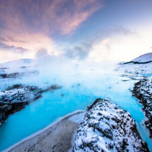 Island Blue Lagoon Hot spring