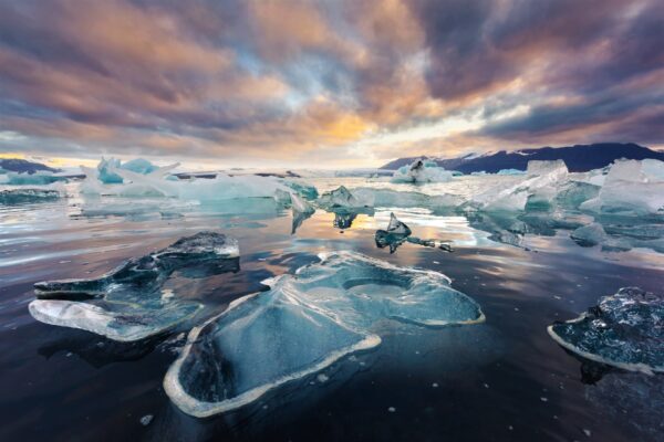 Eisberge der Gletscherlagune Jokulsarlon
