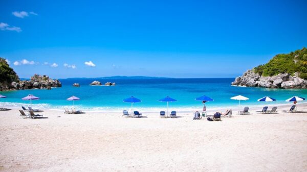 Griechenland Epirus Sarakiniko Beach